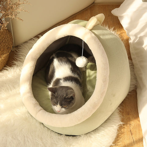 Warm Cozy Kitty Lounger