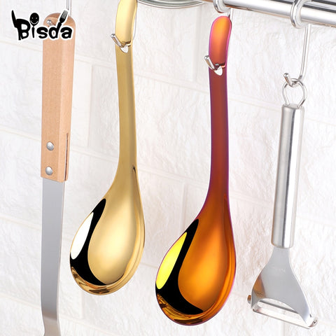2pcs Large Soup Spoons 18/8 Stainless Steel Soup Ladle.