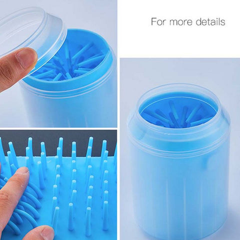Dog Paw Cleaner, Soft Silicone Combs