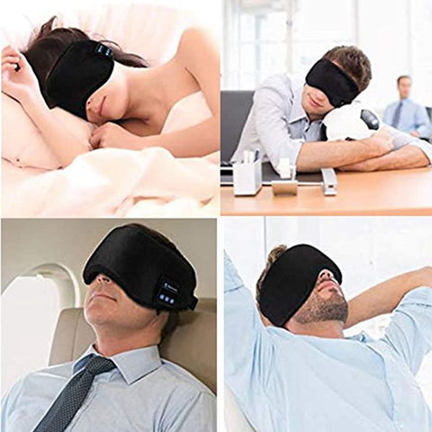 Bluetooth Sleeping Headphones Eye Mask Sleep Headphones