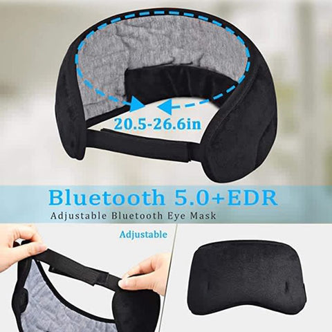 Bluetooth Sleeping Headphones Eye Mask Sleep Headphones