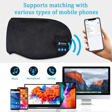 Bluetooth Sleeping Headphones Eye Mask Sleep Headphones