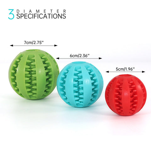 Dog Toy Interactive Rubber Balls