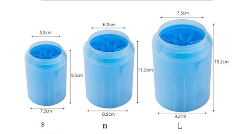 Dog Paw Cleaner, Soft Silicone Combs