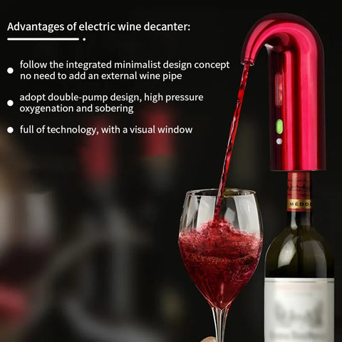 Electric Wine Pump Dispenser Areator