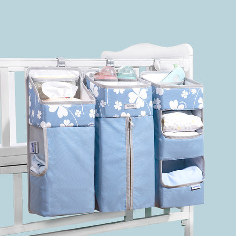 Baby Storage Organizer Crib Hanging Storage Bag for Baby Essentials