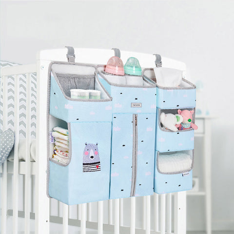 Baby Storage Organizer Crib Hanging Storage Bag for Baby Essentials