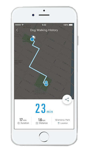 Bluetooth Distance Activity Monitoring  Smart Dog Leash.