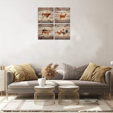 Animal Farm Canvas Wall Art