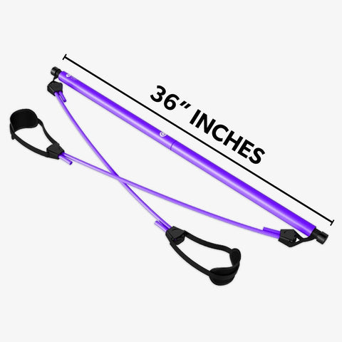 2  Exercise Resistance Bands - 2-Section Sticks