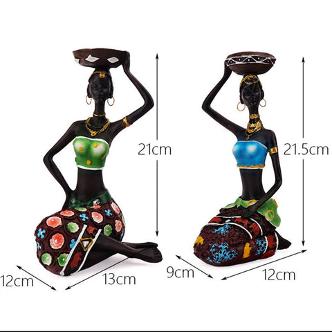 Nubian Candle Holder