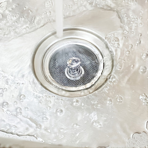1pc Stainless Kitchen Sink Filter With Plug.