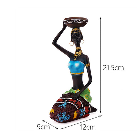 Nubian Candle Holder
