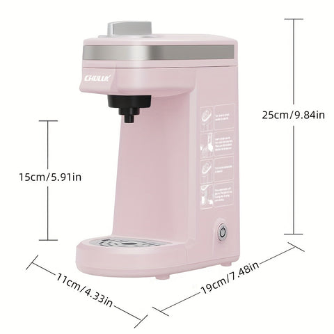 Single Serve Coffee Maker,One Button Operation with Auto Shut-Off