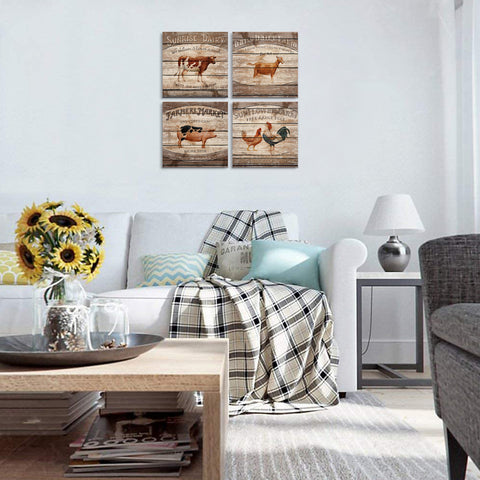 Animal Farm Canvas Wall Art