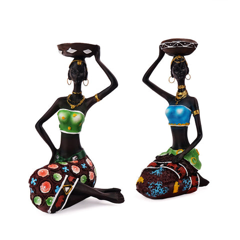 Nubian Candle Holder
