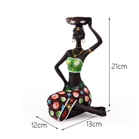Nubian Candle Holder